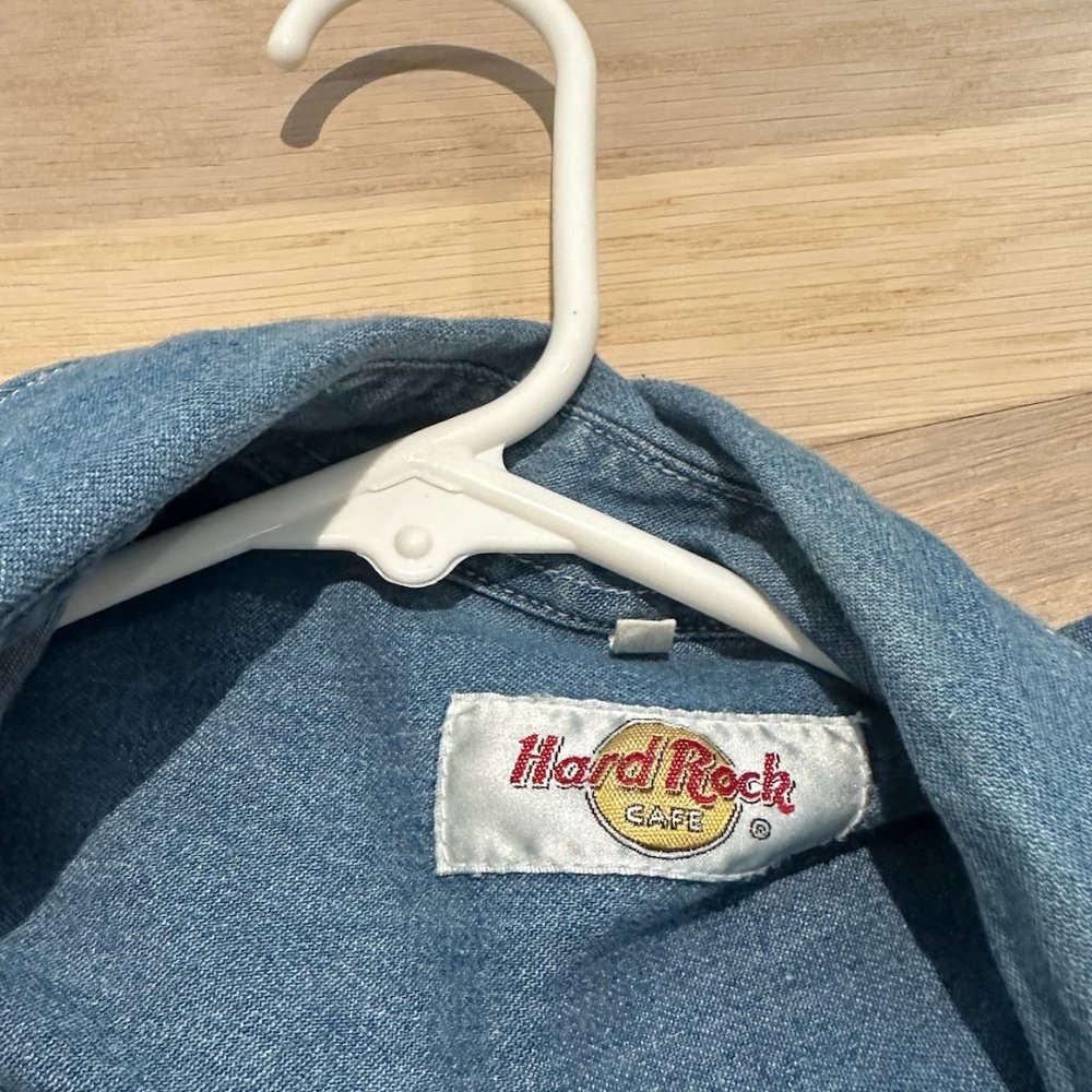 Vintage Hard Rock button down from Singapore